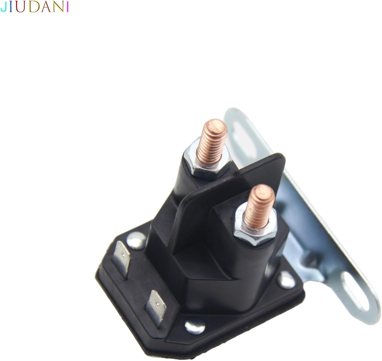 Solenoide de arranque de repuesto de 12 V compatible con tractores de césped John Deere, MTD y Cub Cadet (AM138068 725-04439)