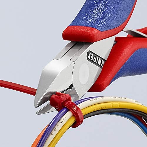 KNIPEX – 77 42 115 Herramientas – Cortadores diagonales para electrónica, multicomponente (7742115)