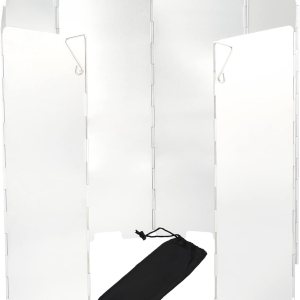 Estufa de camping de 8 placas Parabrisas plegable al aire libre Estufa de campamento Parabrisas Parabrisas de aleación de aluminio Parabrisas para Estufa de camping de 8 placas Parabrisas plegable al aire libre Estufa de campamento Parabrisas Parabrisas de aleación de aluminio Parabrisas para