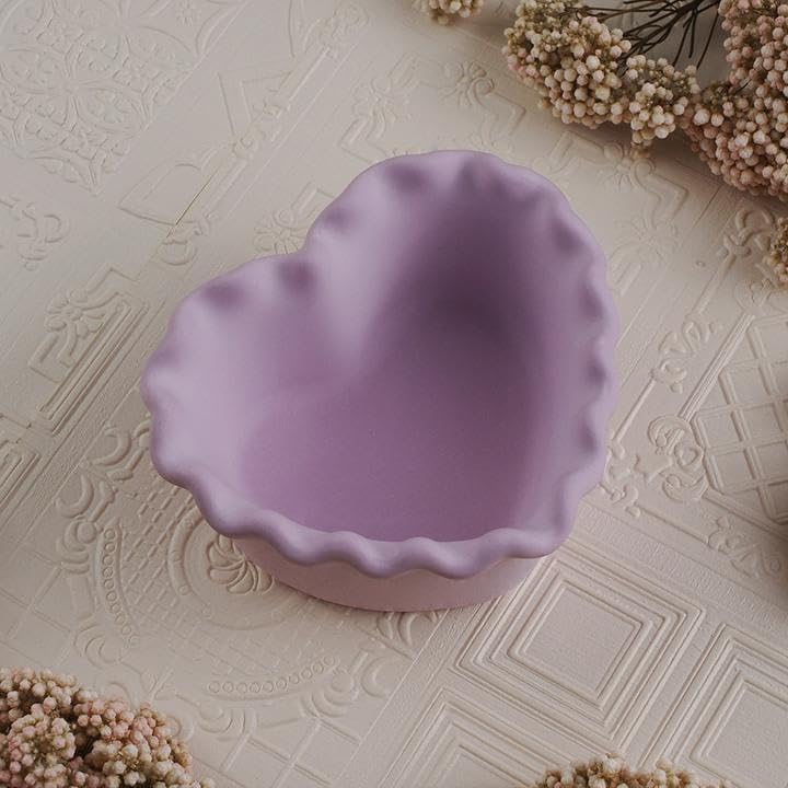 Soporte para hacer velas, moldes de resina en forma de corazón, maceta suculenta, moldes de silicona, molde epoxi para almacenamiento de joyas,