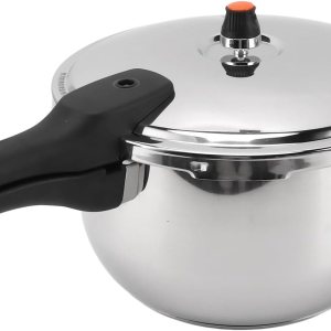 Olla a presión, olla a presión de 15 cuartos de galón con válvula de seguridad de control de presión, múltiples sistemas de seguridad y asas Olla a presión, olla a presión de 15 cuartos de galón con válvula de seguridad de control de presión, múltiples sistemas de seguridad y asas