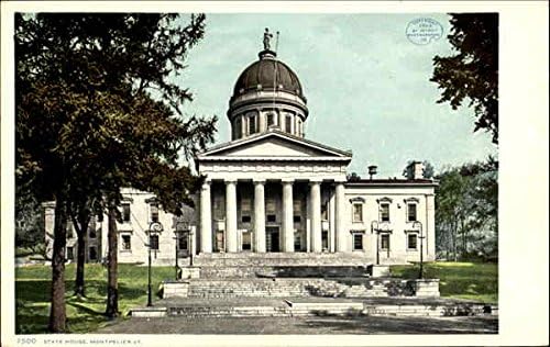 State House Montpelier, Vermont VT Original Antique Postcard