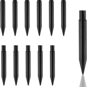 Bxxwin Estacas de plástico para tierra, 12 piezas de luces solares de repuesto, estacas de plástico ABS para luces solares de camino, luces de Bxxwin Estacas de plástico para tierra, 12 piezas de luces solares de repuesto, estacas de plástico ABS para luces solares de camino, luces de