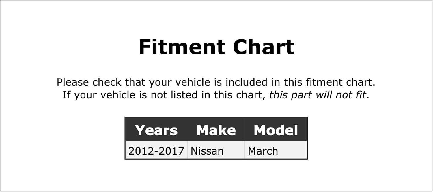 Rotor de freno de disco delantero compatible con Nissan Marzo 2012 2013 2014 2015 2016 2017 PC-655928