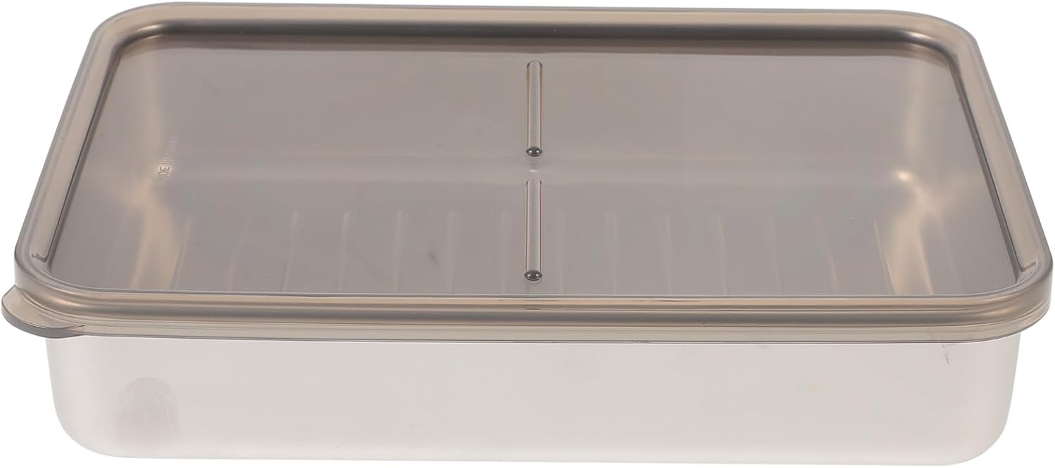 Kichvoe Contenedor de frutas para refrigerador, contenedor de alimentos frescos, contenedor de almacenamiento, contenedor de almuerzo, cajas de