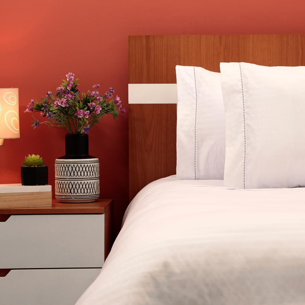 Homii Hotel – Juego de sábanas y fundas de almohada de lujo con bolsillos de 16 pulgadas de profundidad, microfibra ultrasuave, fácil ajuste,