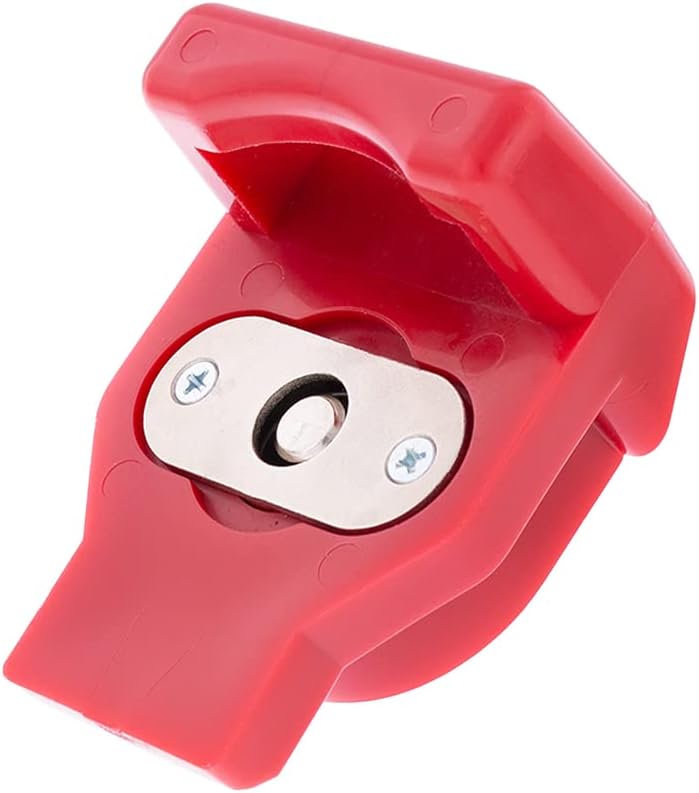 United Pacific 90630 Cerradura de mano Glad de plástico resistente, con llave similar (KA), cilindro de bloqueo sobremoldeado, dispositivo de