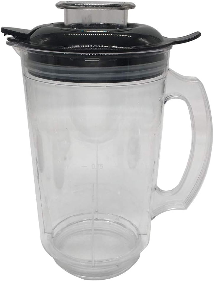 1 pieza de repuesto de vaso de 33 onzas con tapa de sello para licuadora Magic Bala, mezcladora, exprimidor, procesador de alimentos