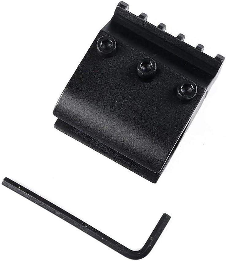 BoneView Kastle Defense Co – Adaptador de cañón para escopeta Picatinny de 0.827in – 10, 12, 16 y 20 Ga – Montaje de luces, láseres y cámaras a su