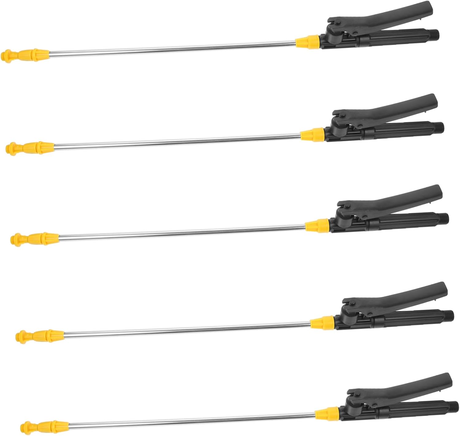 YARNOW 10 piezas de manguera de pluma de pulverización, rociador telescópico, rociador de cabeza de rociador, rociador de varilla telescópica,