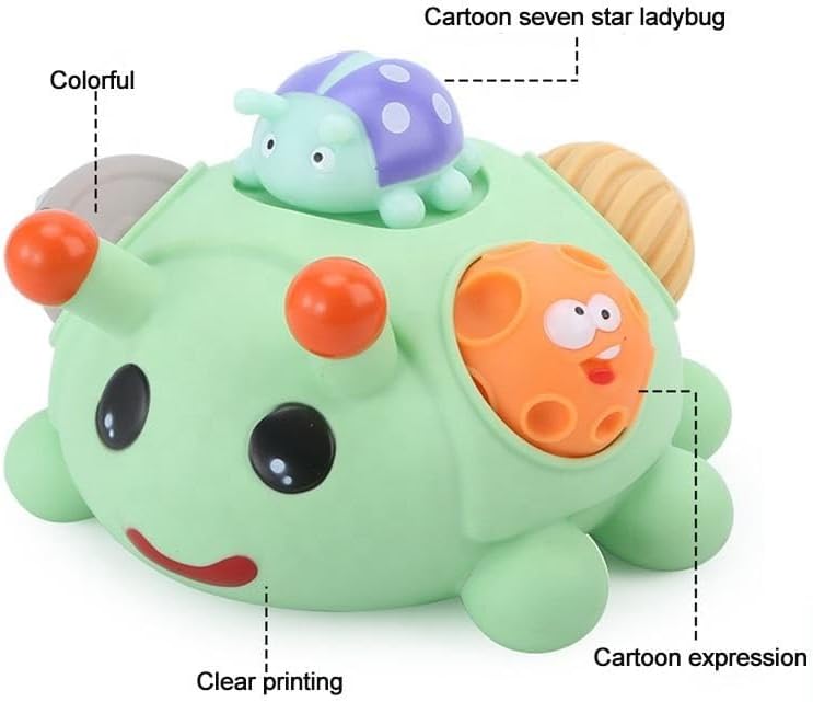 Pelotas para niños pequeños de 1 a 3 años, juguetes Montessori para bebés de 6 a 12 meses, bolas sensoriales sin BPA, regalo de dentición, bolas