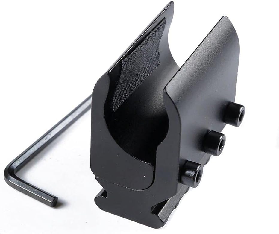 BoneView Kastle Defense Co – Adaptador de cañón para escopeta Picatinny de 0.827in – 10, 12, 16 y 20 Ga – Montaje de luces, láseres y cámaras a su