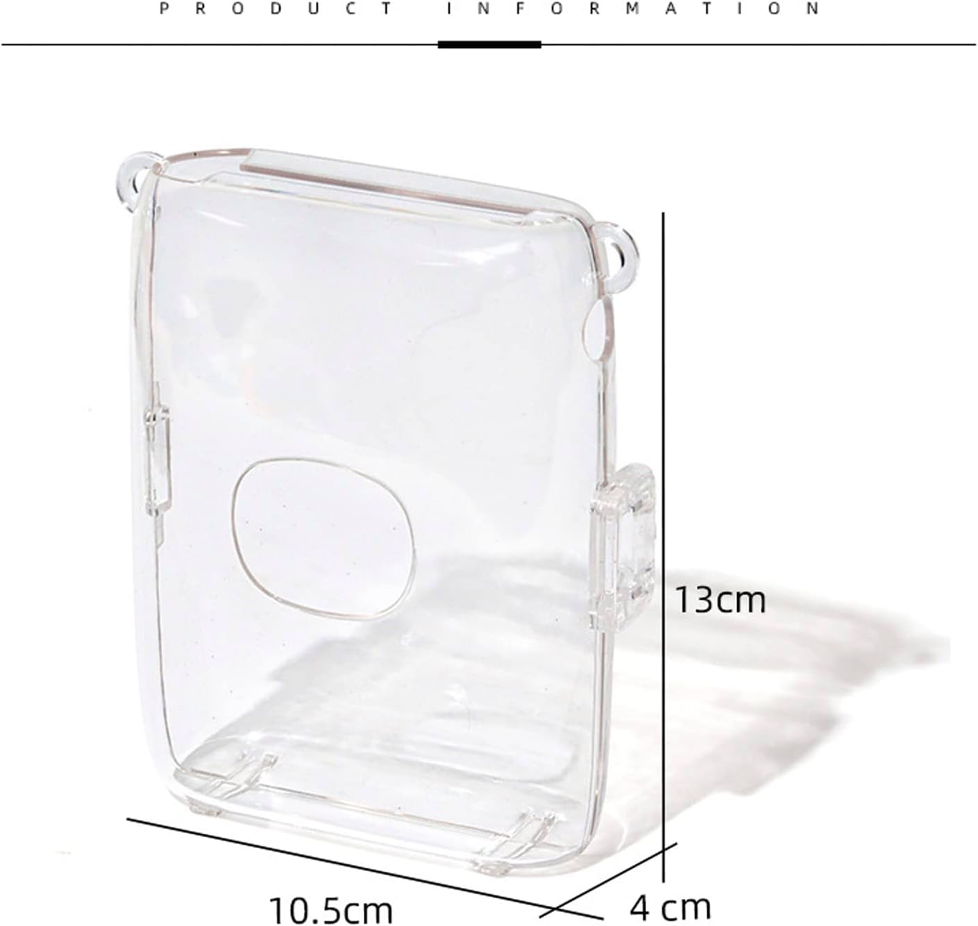 Ngaantyun Mini Link 2 Funda transparente para cámara Fujifilm Instax Mini Link 2 Smartphone Accesorios de impresora fotográfica PVC transparente