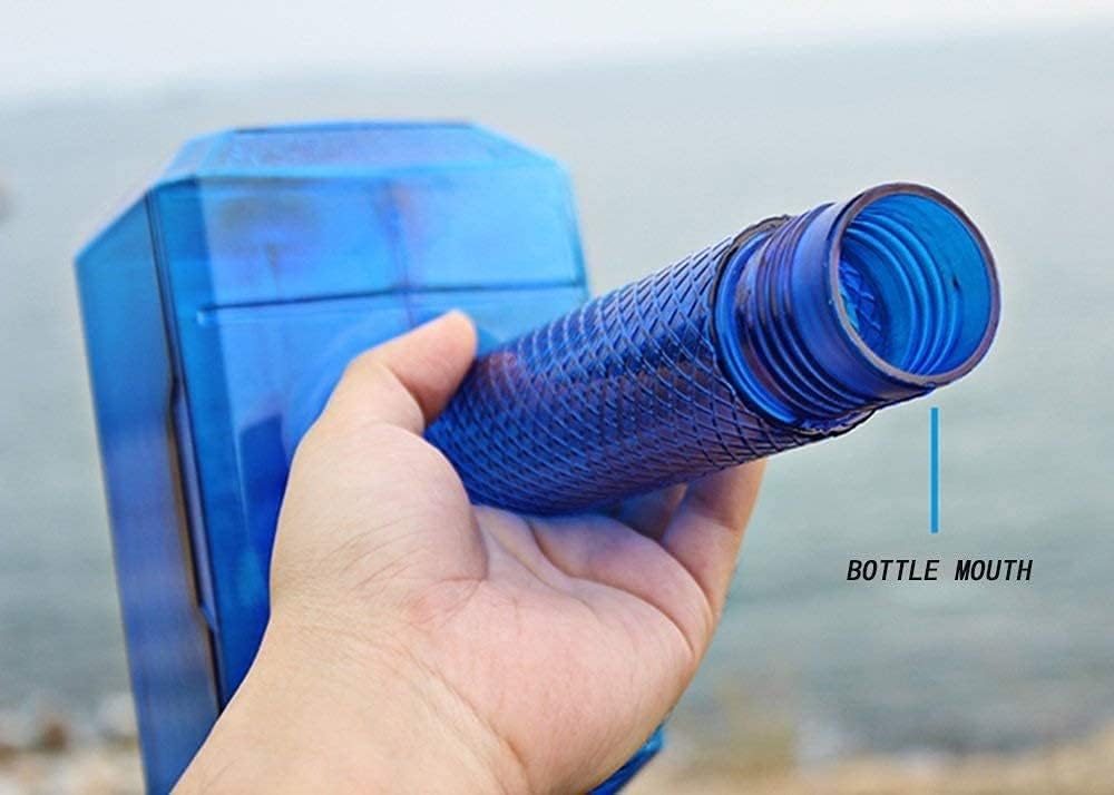 Botella de agua deportiva martillo para Thor en forma de botella de agua de gran capacidad, contenedor de agua potable para gimnasio, culturismo,