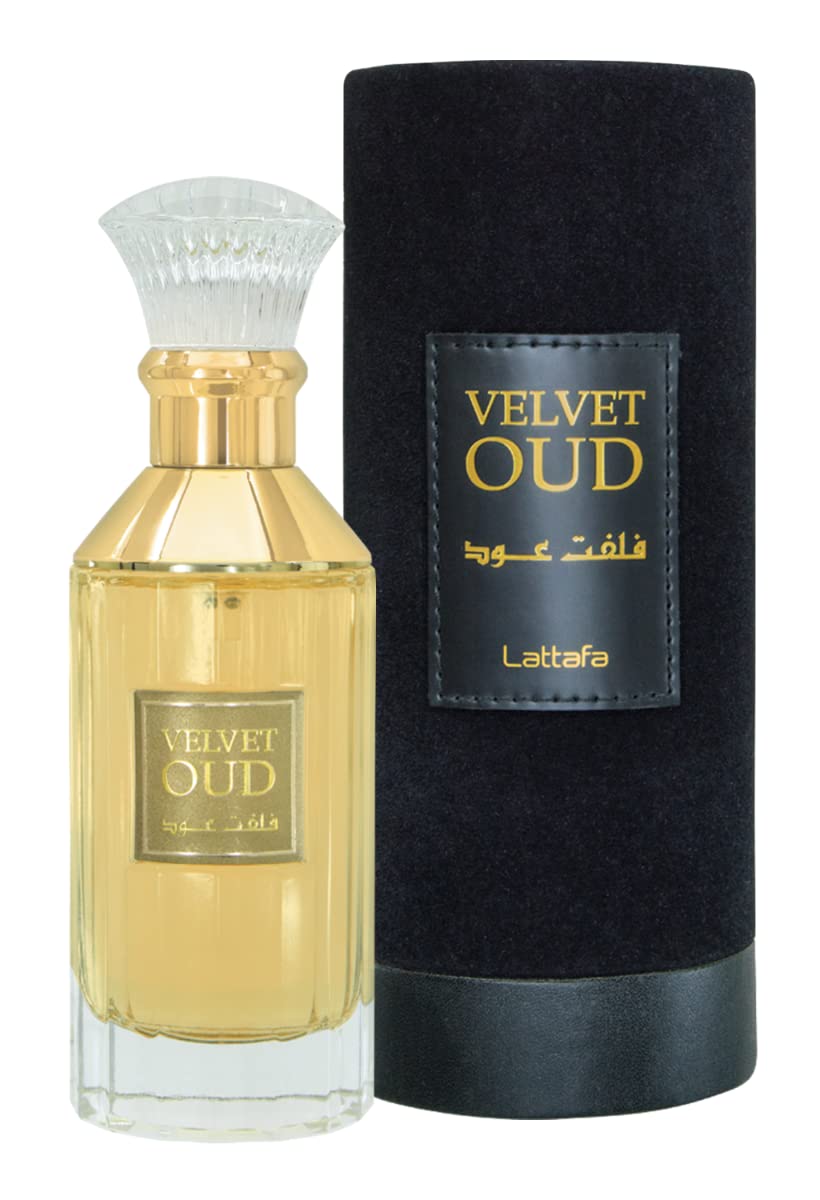Lattafa Velvet Oud Unisex EDP – Eau de Parfum 3.4 fl oz(3.4 oz) Perfumes