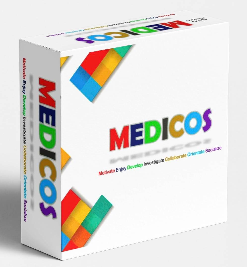 Medicos NCLEX USMLE – Juego de mesa de trivia de terminología médica, recurso NCLEX USMLE para regalo de estudiante de medicina y enfermería, a