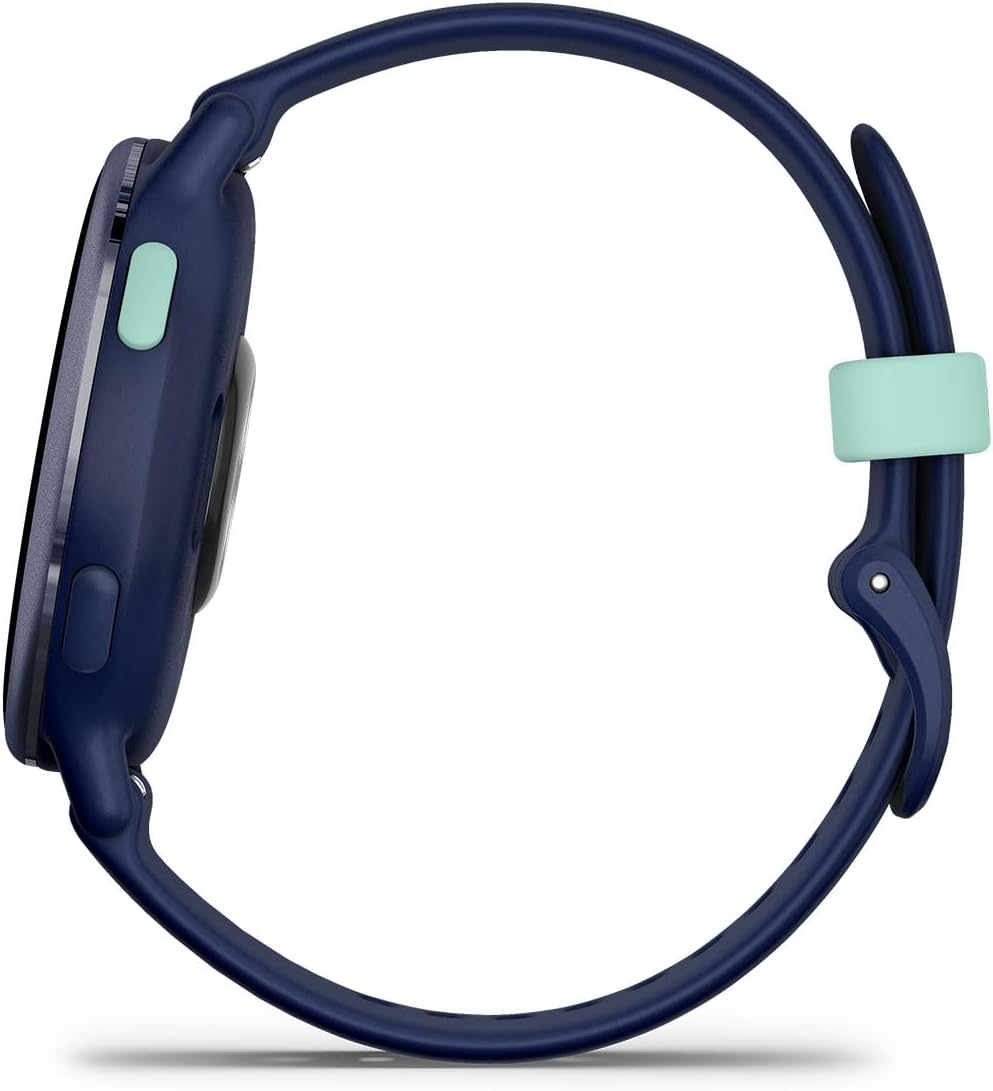 PlayBetter Garmin vivoactive 5 (Metallic Navy) Reloj inteligente con GPS para fitness, reloj de salud con pantalla AMOLED, hasta 11 días de batería,