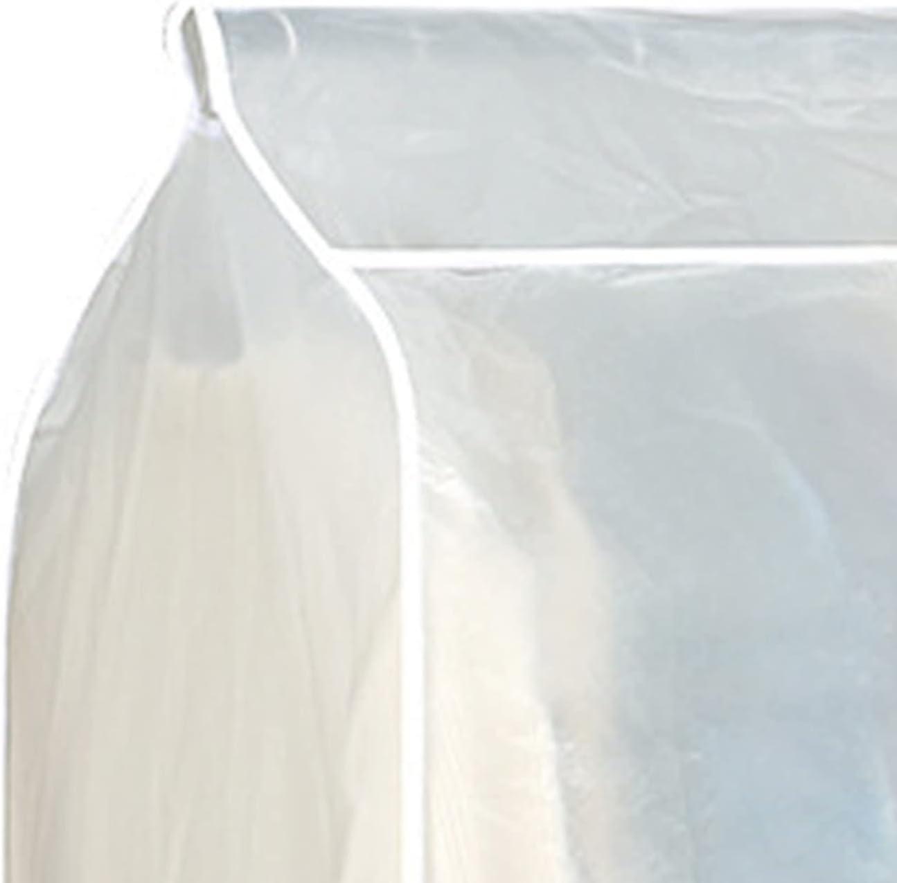 TOPINCN 47.2×39.4×19.7 in Clear Garment Rack Cover Cover Super Grande Transparente 3D Cremallera Ropa Cubierta de Polvo Armario Bolsa de
