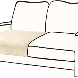 BT.WA Funda de cojín de terciopelo para sofá, 1 pieza, funda elástica para sillón seccional, fundas para sofá seccional separado, protector de BT.WA Funda de cojín de terciopelo para sofá, 1 pieza, funda elástica para sillón seccional, fundas para sofá seccional separado, protector de