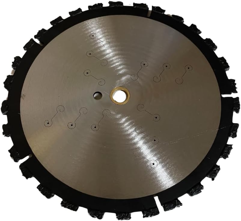 Hoja de sierra de rescate de incendios de carburo de demolición de grado premium para sierras de corte de gas de mano, disponible en 14″ o 12″ de
