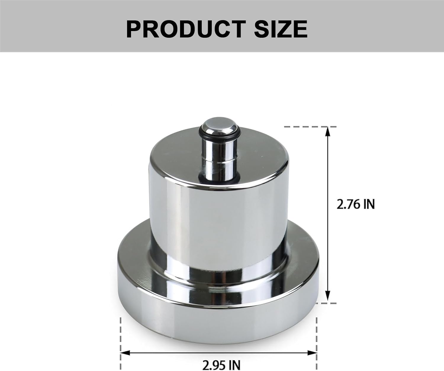 Almohadilla de elevación de aluminio compatible con Rivian R1T R1S, adaptadores Jack Pucks protege la batería y el chasis (1 unidad)