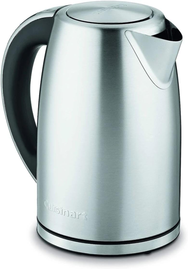 Cuisinart CPK-20FR 1.7L Digital PerfecTemp – Hervidor eléctrico inalámbrico plateado – Certificado reacondicionado