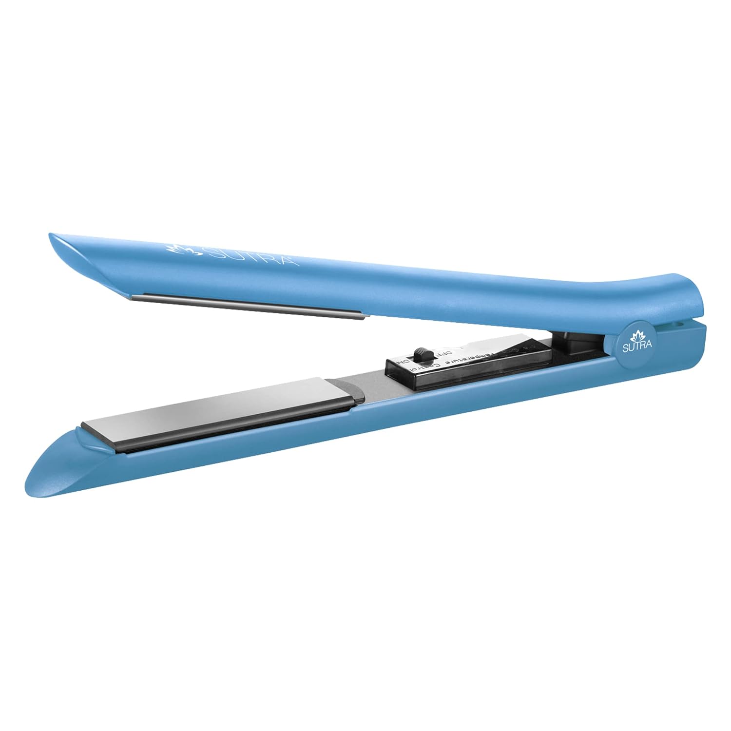 SUTRA Plancha plana de cerámica profesional, tecnología iónica, calor rápido, alisador de pelo de doble voltaje, 1 pulgada, plancha plana, múltiples