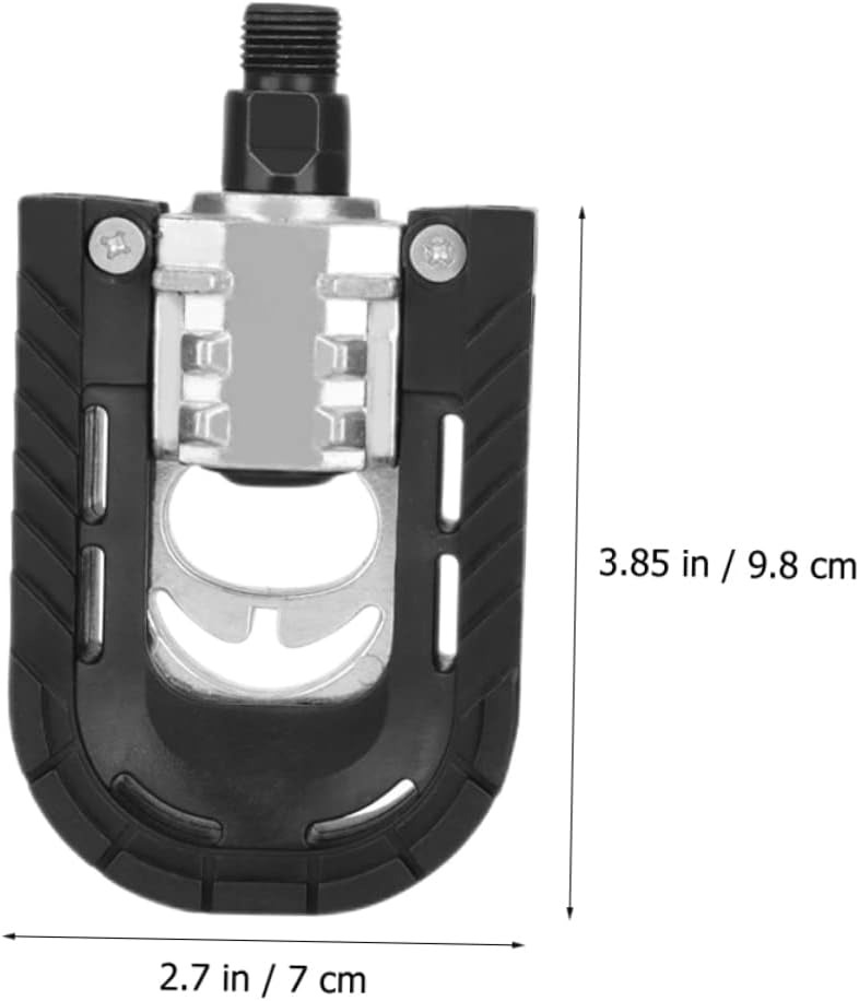1 par de pedales plegables Accesorios Pedales de ciclismo planos Accesorios Plataforma Pedales planos Ciclismo Pedal Plano Plegable Pedales MTB