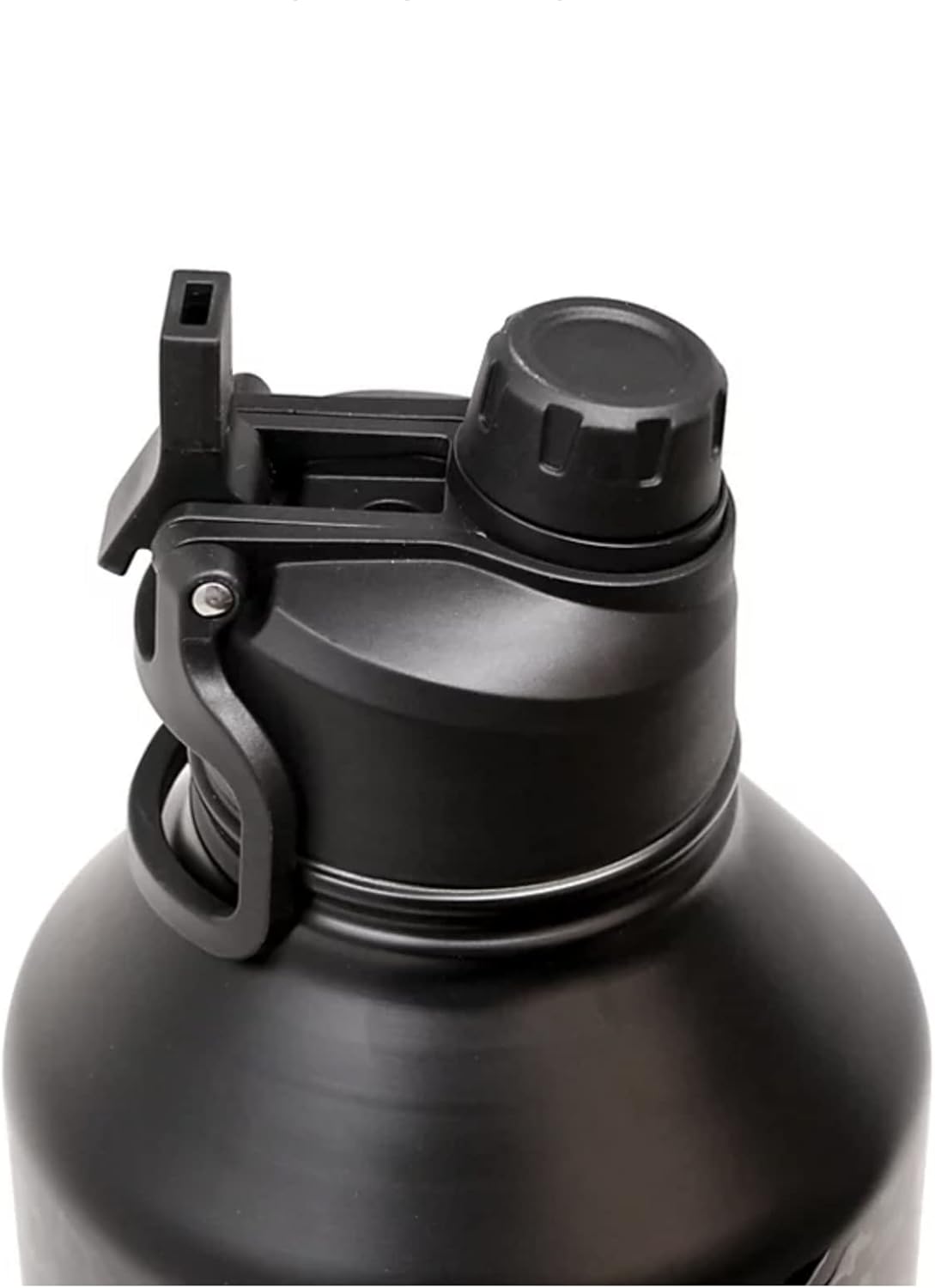 Hydraflow – Botella de acero inoxidable de doble pared de 64 onzas con tapa 2 en 1
