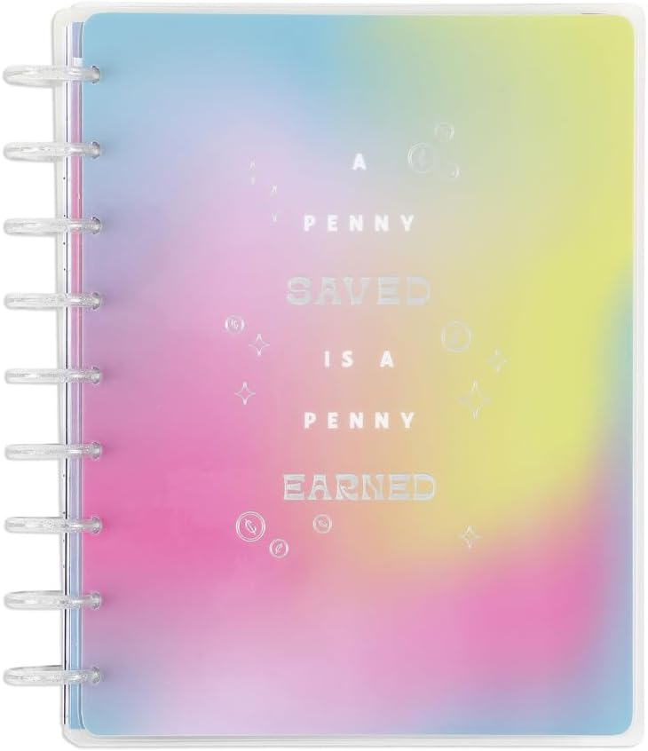 Happy Planner – Agenda de 12 meses, de enero de 2024 a diciembre de 2024 diaria, semanal, mensual, tamaño clásico, diseño de presupuesto, tema de