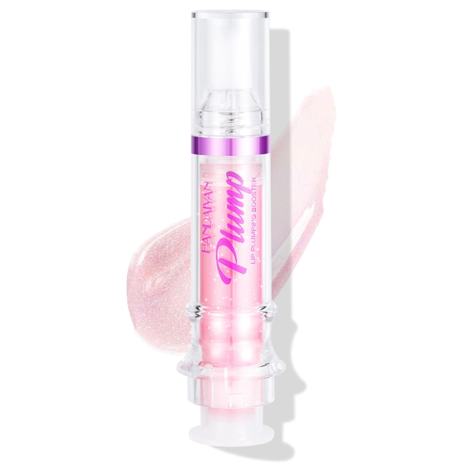 Jutqut Brillo de labios estimulante, lápiz labial picante, tinte de labios brillante, labios suaves y llenos de alto brillo, hidrata y da volumen al