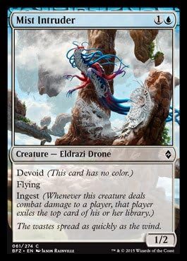 Magic The Gathering – Intruso de niebla (061274) – Batalla por Zendikar