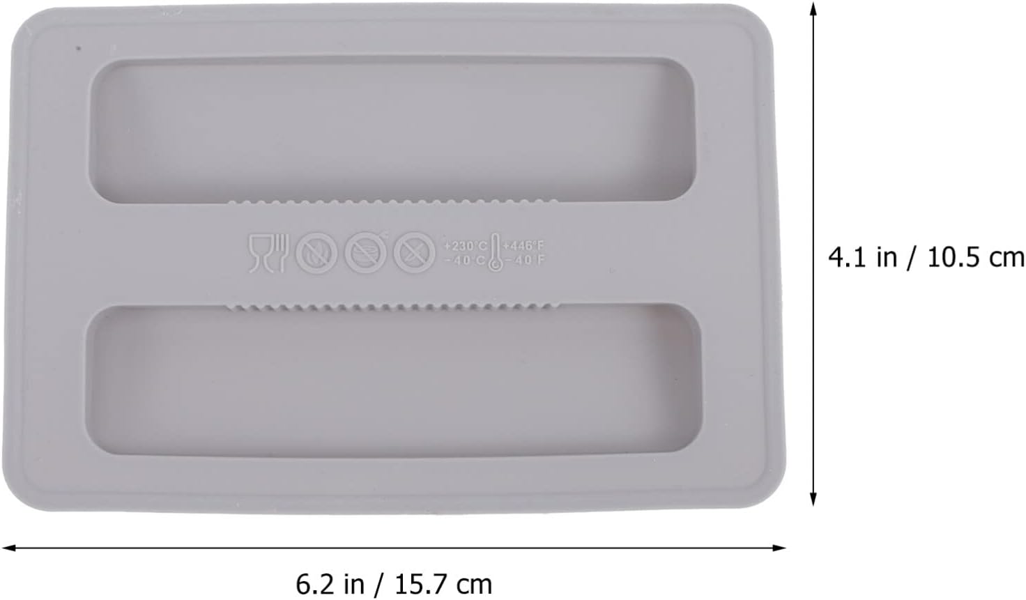 HEMOTON Tapa de tostadora de 2 rebanadas, tapa de tostadora de silicona, cubierta superior para tostadora de 2 rebanadas, cubierta para máquina de