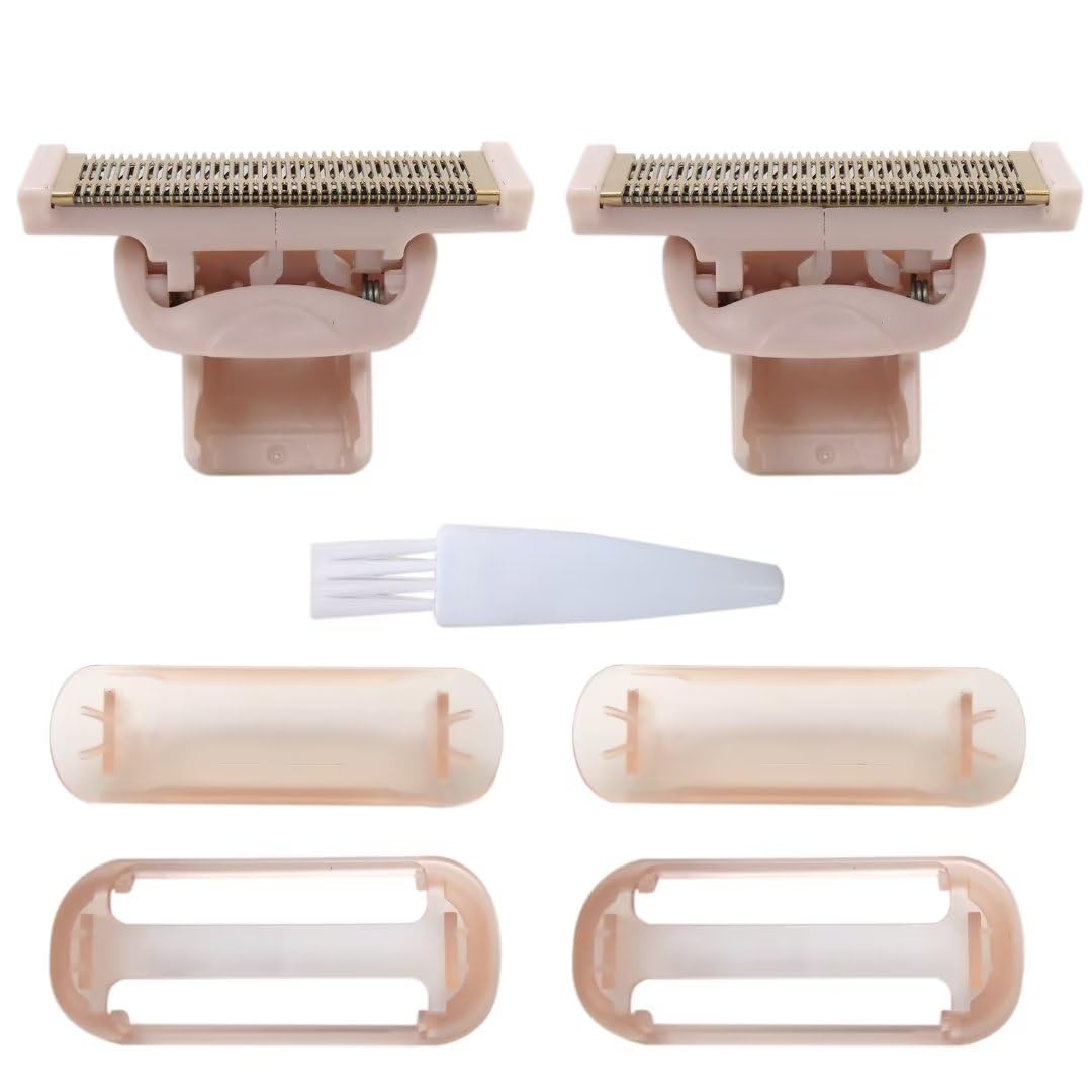 2 cabezales de repuesto para removedor de pelo, compatibles con afeitadora Finishing Touch para mujeres, cabezales de repuesto de maquinilla de