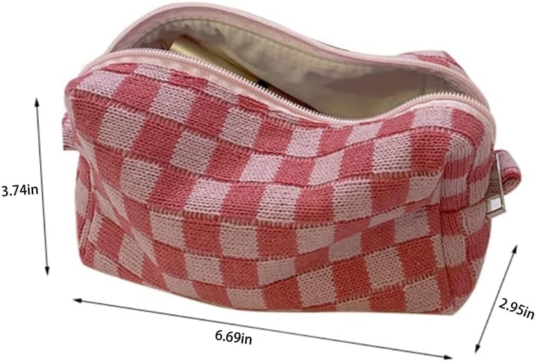 pequeña bolsa de maquillaje bolsa de cosméticos bolsa de cuidado de la piel accesorios lindos accesorios y2k bolsa de maquillaje bolsas de
