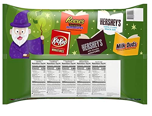 Hershey’s Caramelos surtidos de chocolate y crema blanca de Halloween (92.01 onzas, 265 piezas)