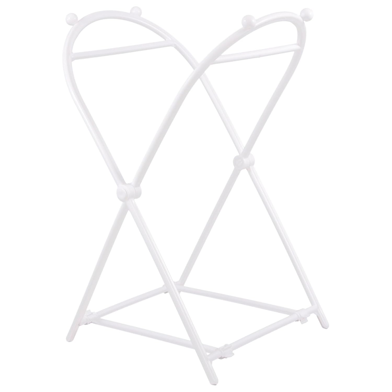 Healifty Soporte de bolsa de basura portátil Pp Estante de almacenamiento blanco simple