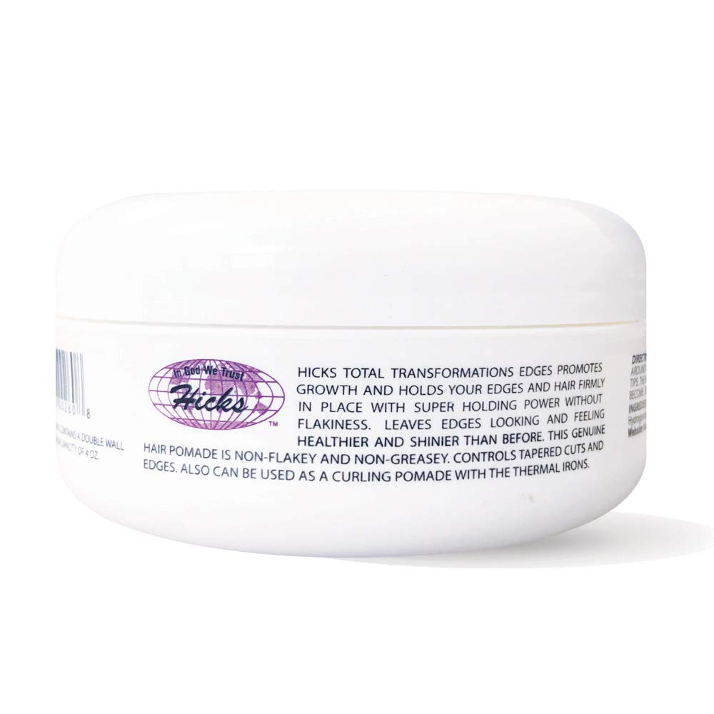 Hicks Total Transformations Bordes Pomada 4oz 2-Pack