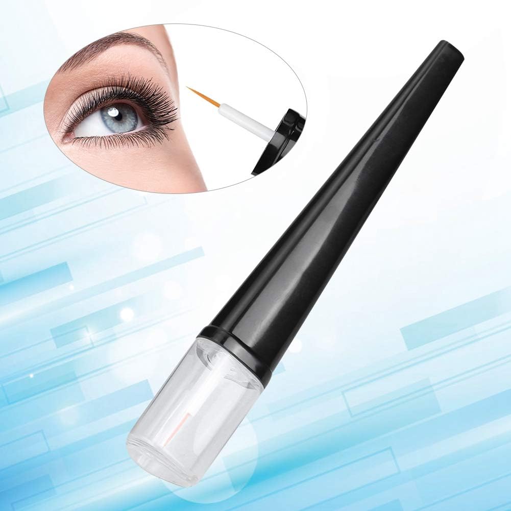25 tubos de rímel vacíos de 0.2 fl oz, botellas de plástico para delineador de ojos, botella extensor de pestañas, recargable portátil, es y