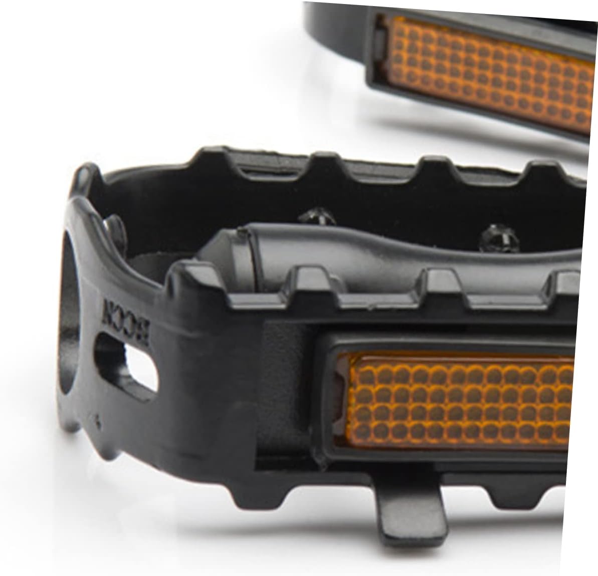 Kisangel 1 par de tacos negros MTB Pedales Bling Accesorios Ciclismo Pedales de Bicicleta de Montaña Pedal Reposapiés Pedal de Plataforma Pedal