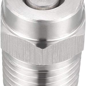 uxcell Boquilla para lavadora a presión, punta de pulverización de rosca 14NPT (0 grados, diámetro de orificio de 0.047 in) uxcell Boquilla para lavadora a presión, punta de pulverización de rosca 14NPT (0 grados, diámetro de orificio de 0.047 in)