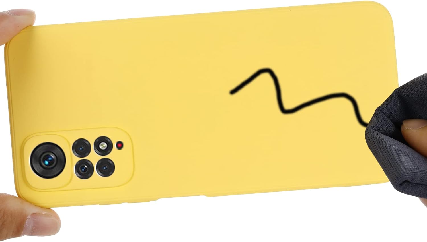 Funda compatible con Xiaomi Redmi Note 1111S 4G, ultra delgada, funda suave de silicona con parachoques de cuerpo completo, antiarañazos, a prueba