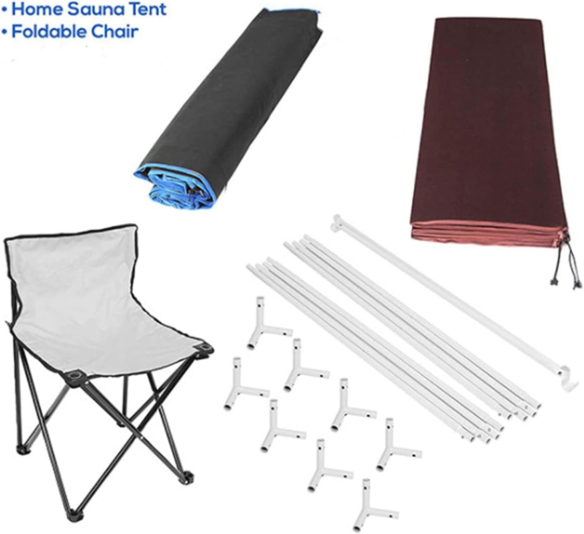 CGOLDENWALL Sauna de vapor portátil Home Personal Spa, 4L 2000W máquina de olla de vapor puede continuar generando vapor durante 99 minutos, sala de