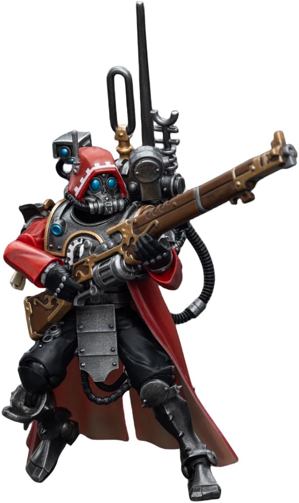 HiPlay JoyToy Warhammer 40K Figura coleccionable Adeptus Mechanicus Skitarii Ranger con figuras de acción a escala 118 JT7868 (Ranger with