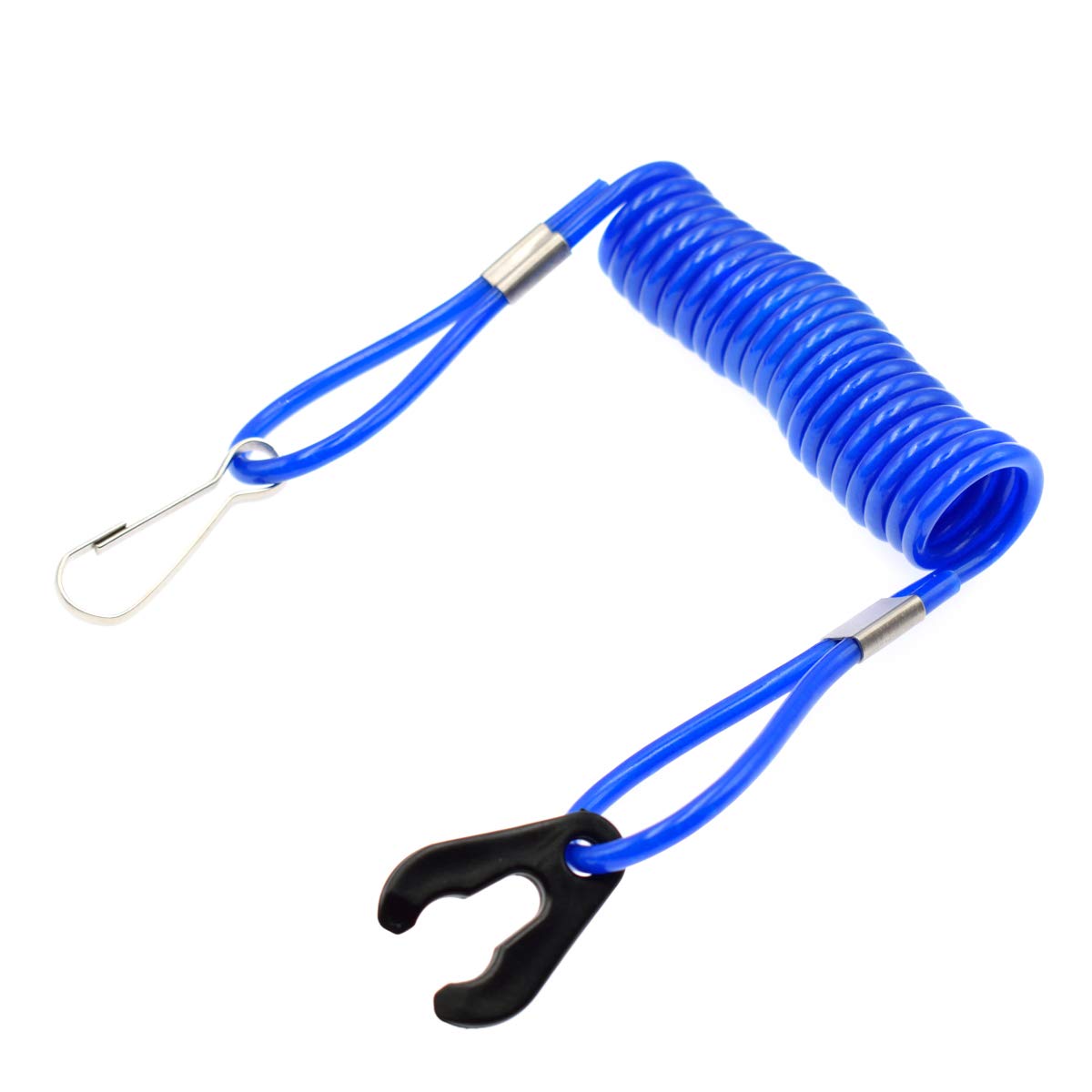 2 unids fuera de borda de encendido del motor de emergencia PWC Jet Ski WaveRunner Key Lanyard Stop Kill Switch Seguridad para Yamaha