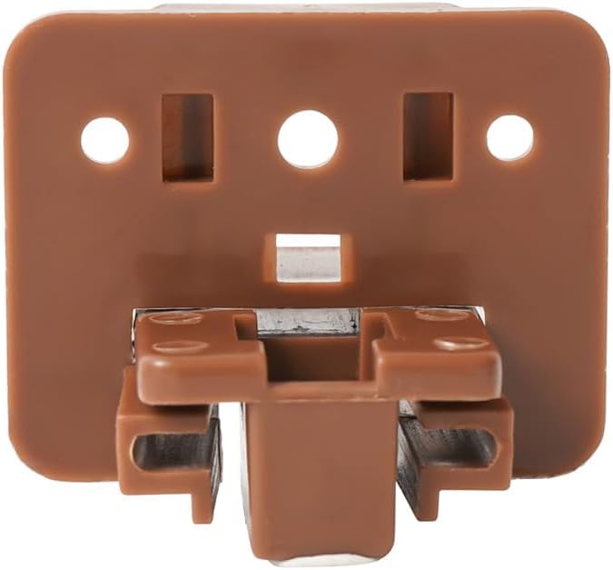 Guías deslizantes de cajones de plástico, paquete de 10 tapones para cajones de tocador, piezas de repuesto, kit de reparación de rieles de cajones