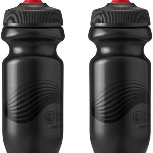 Polar Bottle Breakaway – Botella de agua ligera para bicicleta, con ondas, paquete de 2, sin bisfenol A, para ciclismo y deportes (20onzas, color Polar Bottle Breakaway – Botella de agua ligera para bicicleta, con ondas, paquete de 2, sin bisfenol A, para ciclismo y deportes (20onzas, color