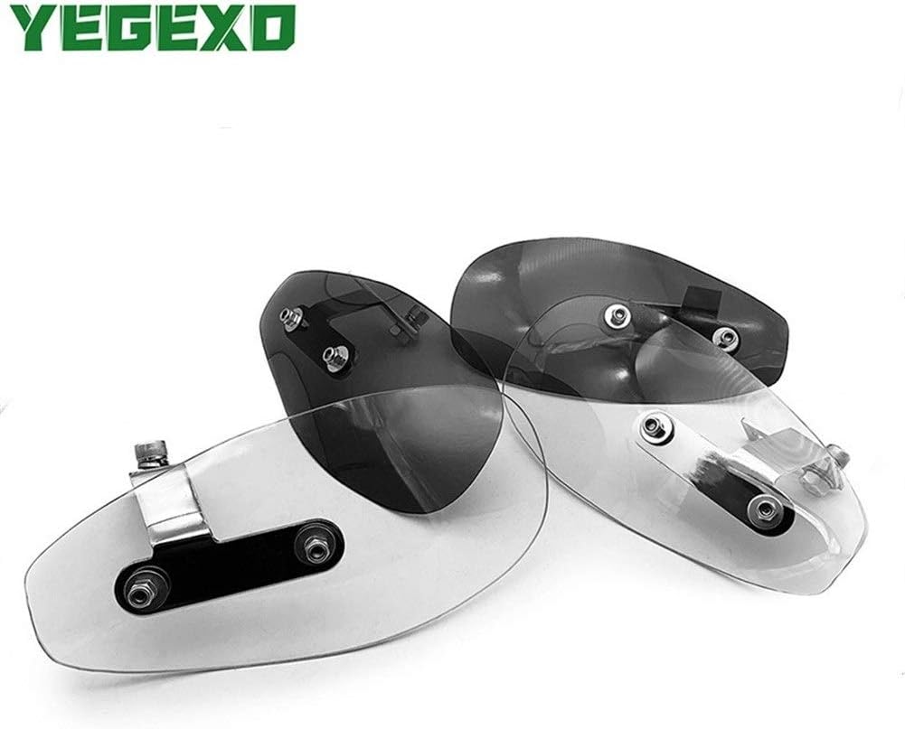 Protector de mano acrílico para motocicleta, accesorios para Kawasaki Zx10r 2016 Vulcan S 650 Z650 Ninja 300 Er6f Versys 650 Decoración de marco de