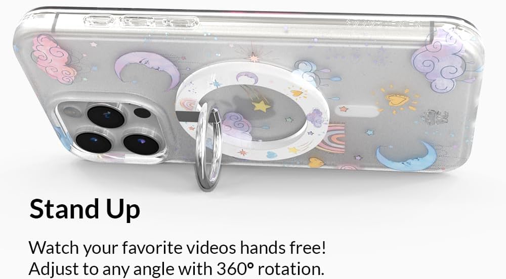 Velvet Caviar Compatible con MagSafe Phone Grip  Soporte de anillo magnético con soporte ajustable  Accesorios MagSafe extraíbles para iPhone 12,