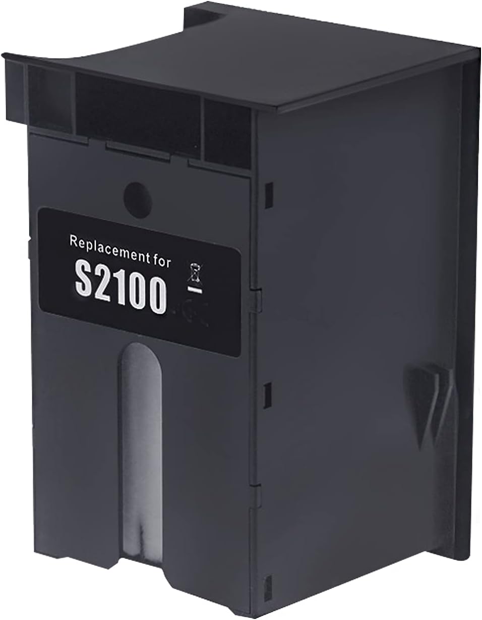 F-ink Caja de mantenimiento remanufacturada de repuesto para caja de mantenimiento de tinta S2100 o C13S210057, funciona con impresora SureColor